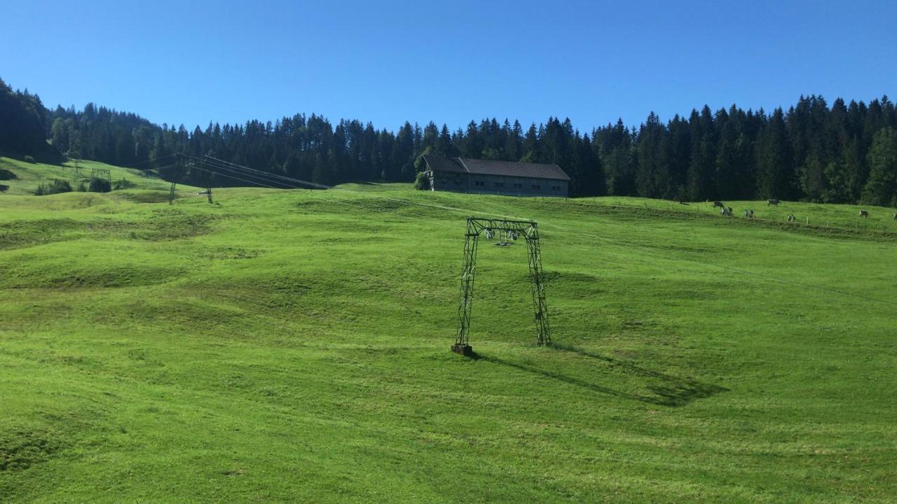 Kleine Ferienwohnung Am Rande Der Wildnis Sibratsgfäll エクステリア 写真